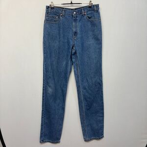 Vintage Levi's 550 Relaxed Fit Jeans Size 36x36 Blue Denim C059 -20